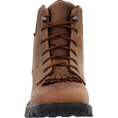 Rocky Women's Legacy 32 6" Comp Toe WP Western Boot -Coffee- RKW0411