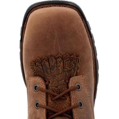 Rocky Women's Legacy 32 6" Comp Toe WP Western Boot -Coffee- RKW0411