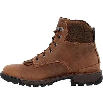 Rocky Women's Legacy 32 6" Comp Toe WP Western Boot -Coffee- RKW0411