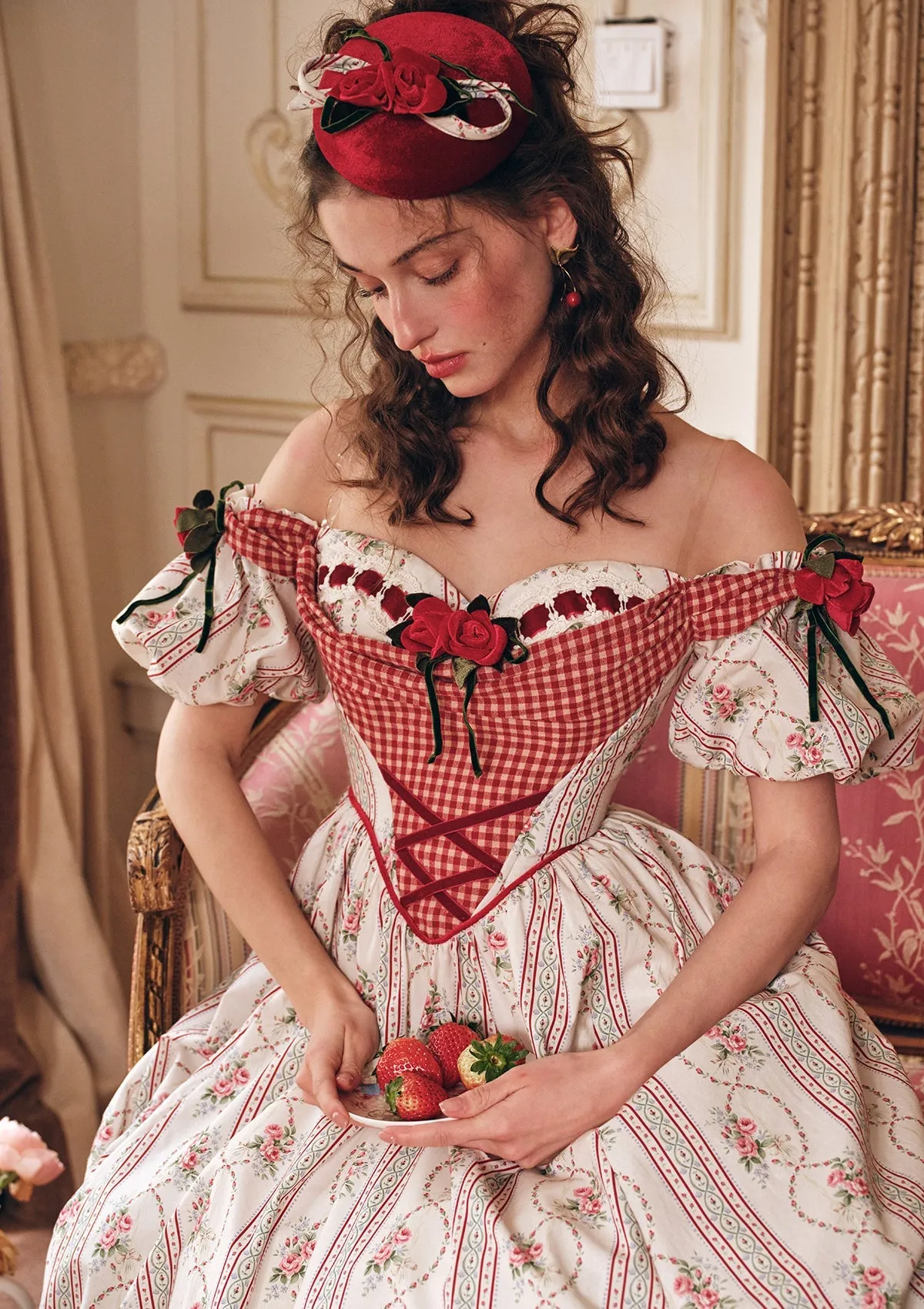 Rose Lady Corset Dress