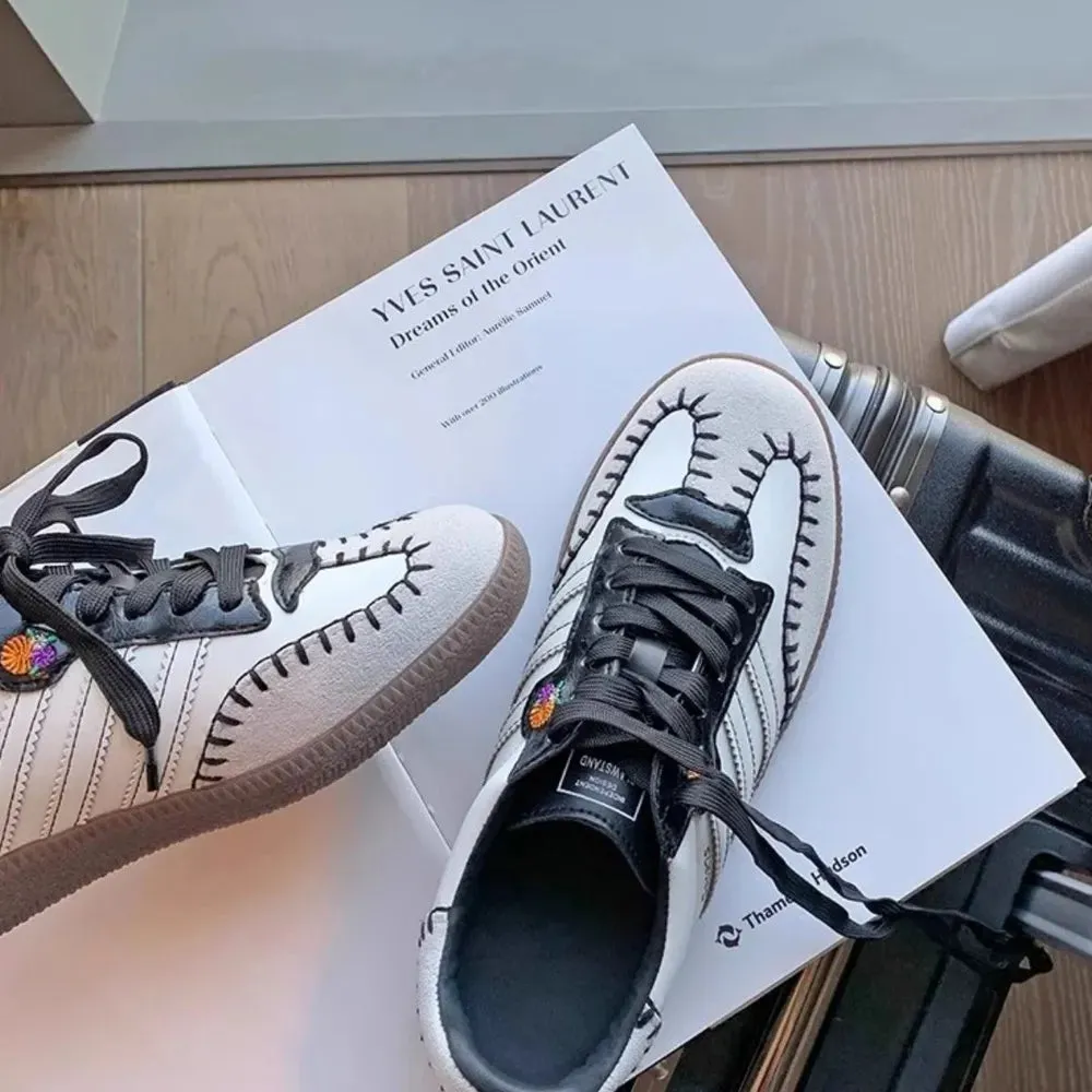 Round Toe Flats Sneakers