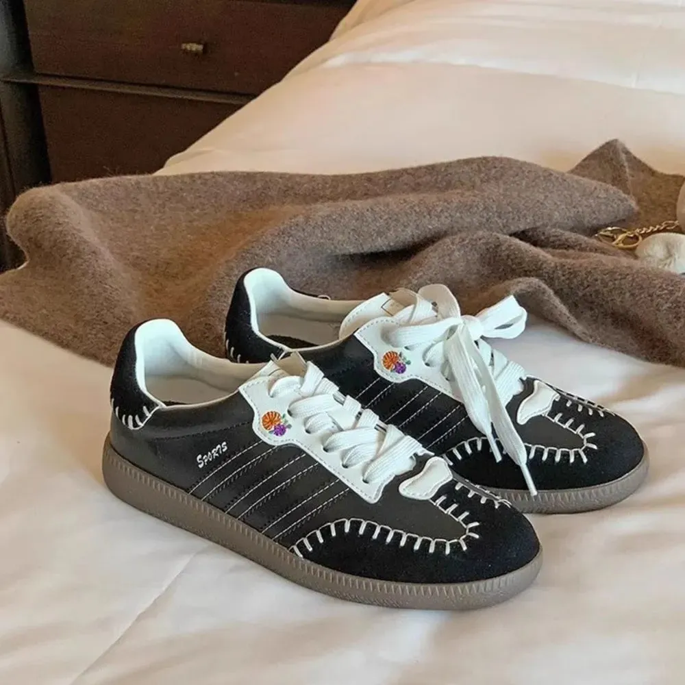 Round Toe Flats Sneakers