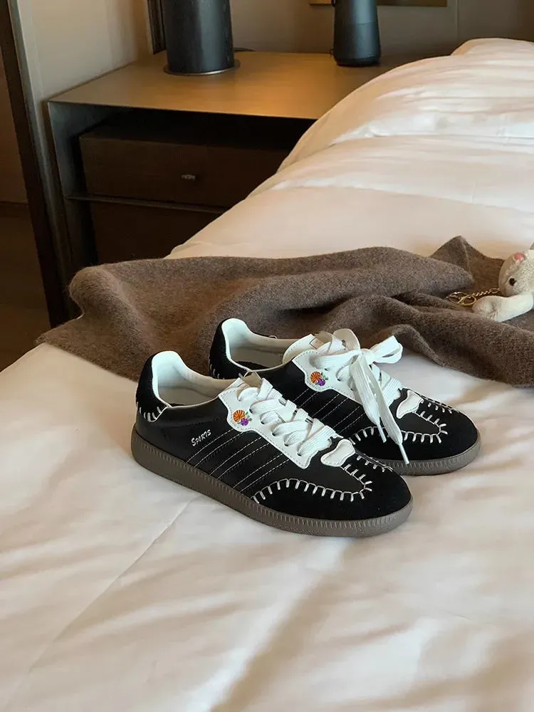 Round Toe Flats Sneakers