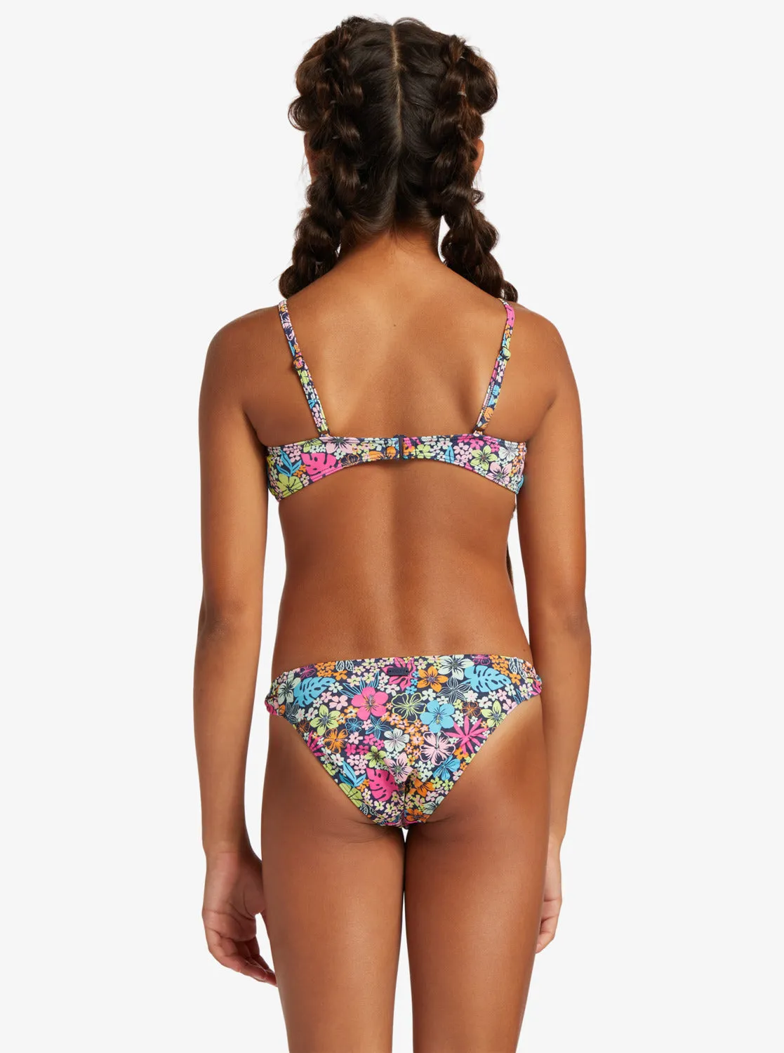 Roxy Girls Daisy Mood Two Piece Bralette Bikini Set