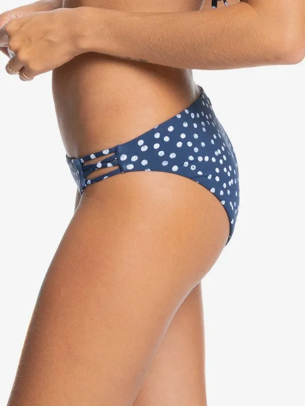 Roxy Womens Printed Beach Classics Full Bikini Bottoms