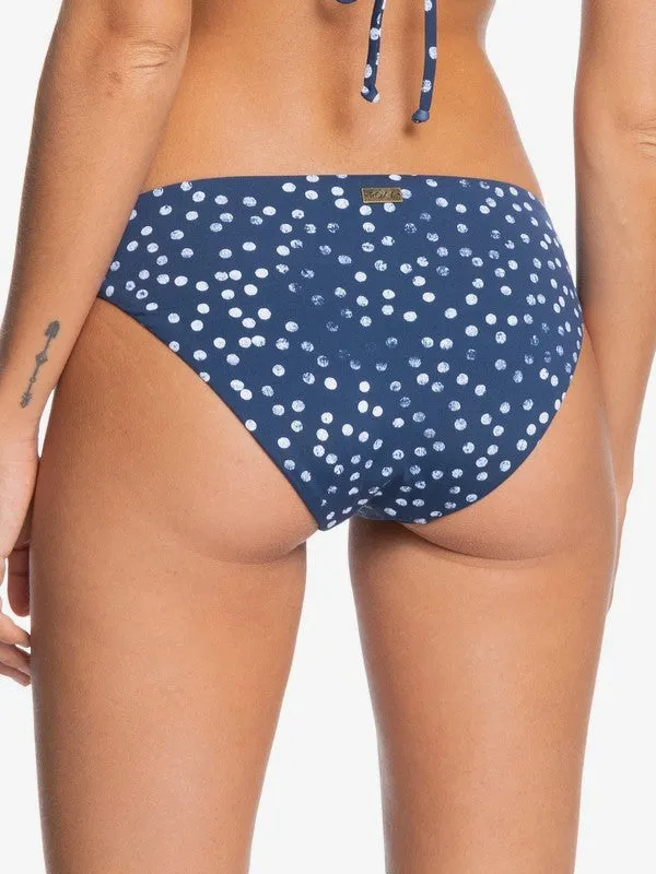 Roxy Womens Printed Beach Classics Full Bikini Bottoms