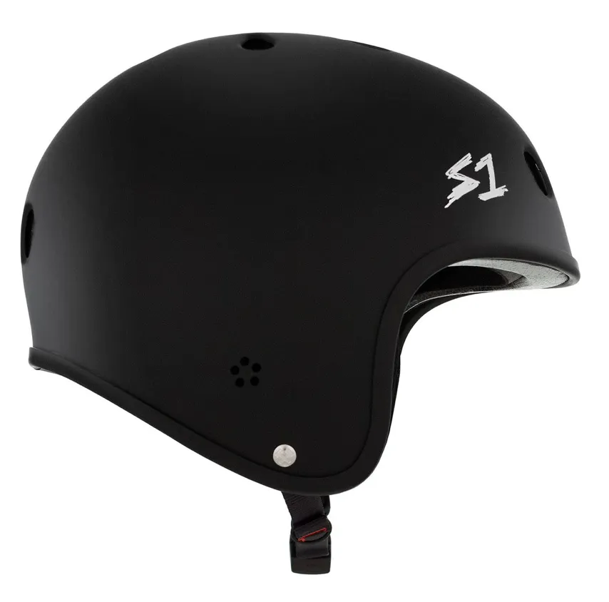 S1 RETRO LIFER HELMET • BLACK CHECKERED MATTE