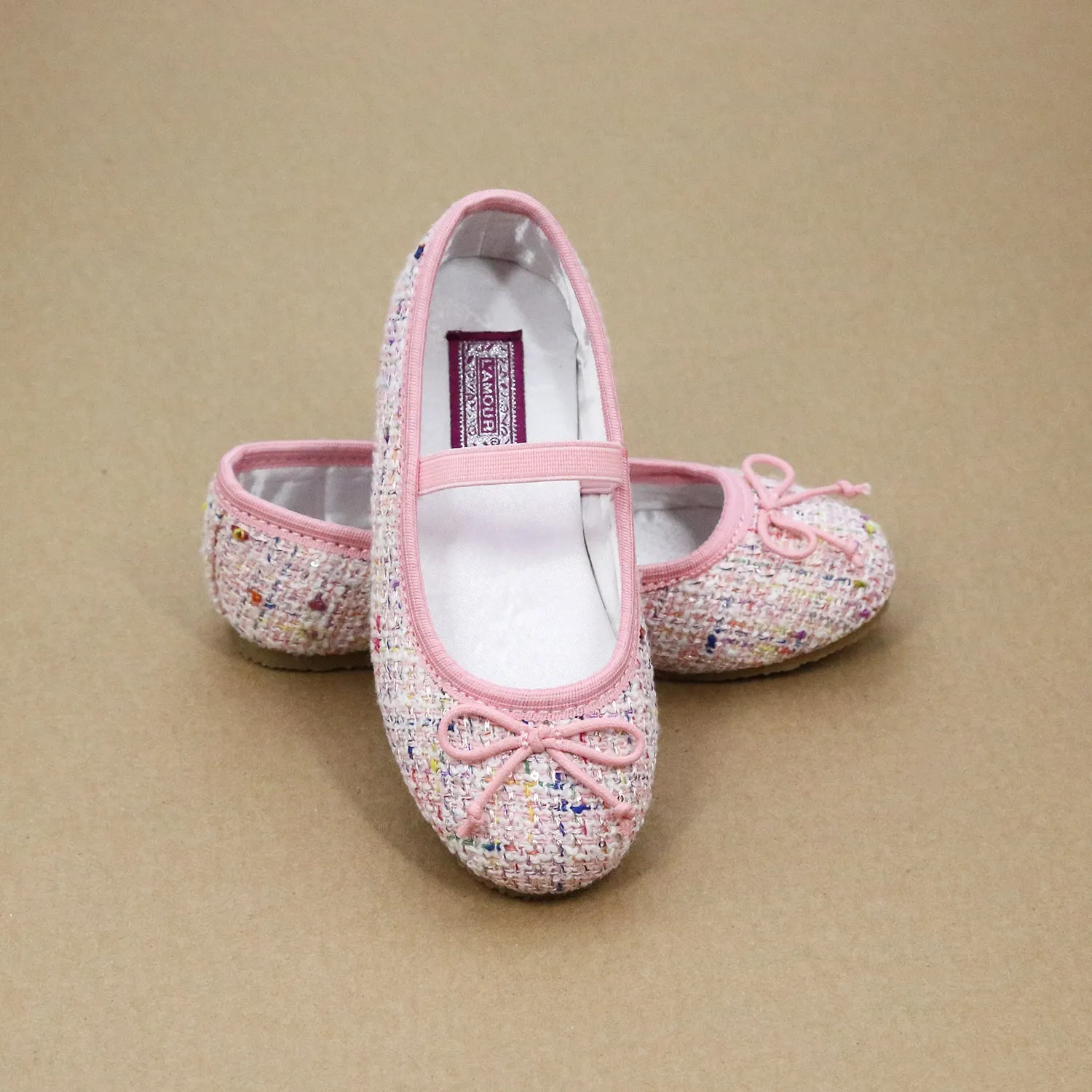 Sabrina Tweed Flat