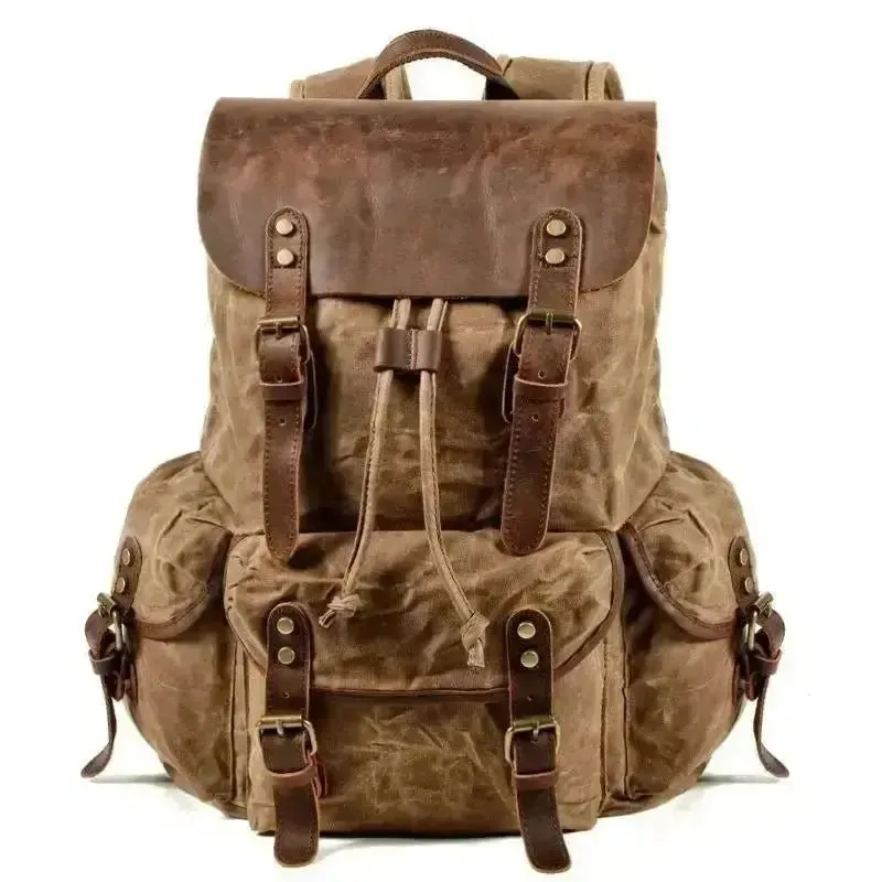 Sac a dos moto vintage