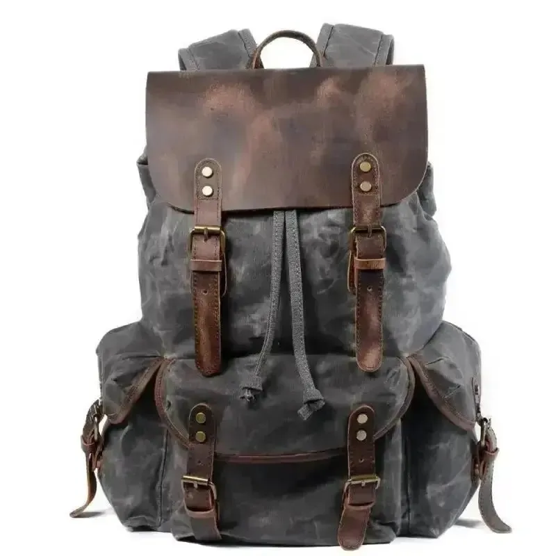 Sac a dos moto vintage