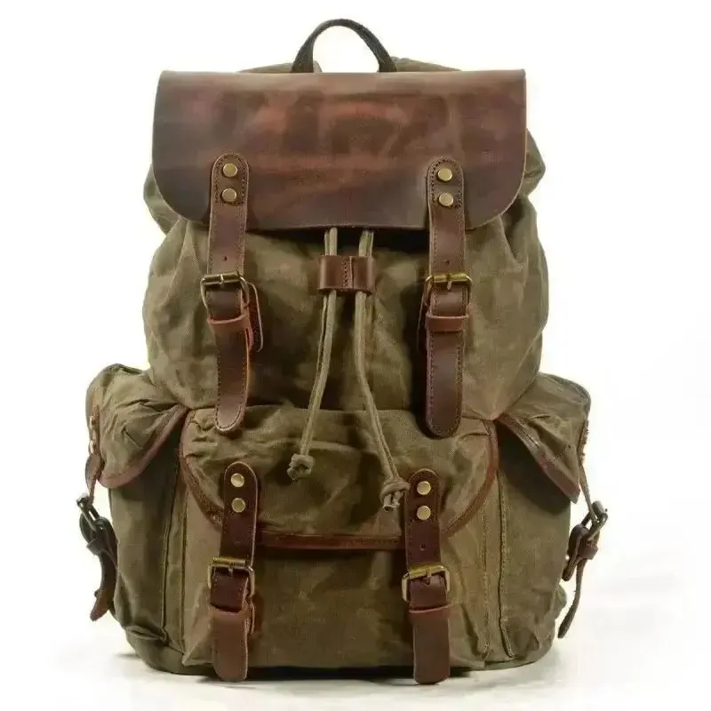 Sac a dos moto vintage