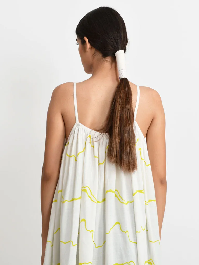 Salmon Gathered Dress