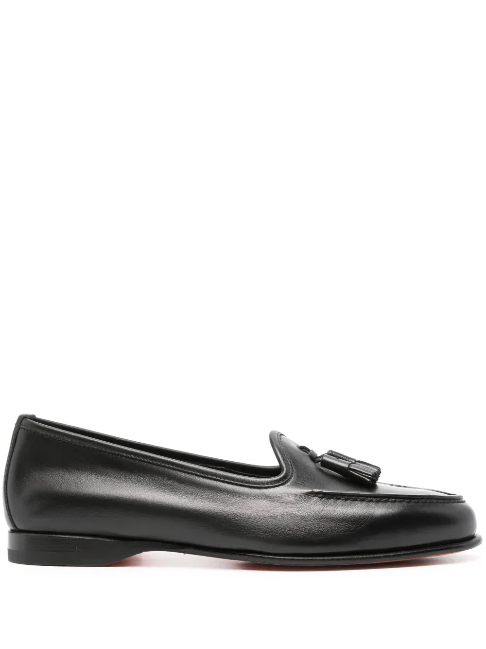 Santoni tassel-detail leather loafers