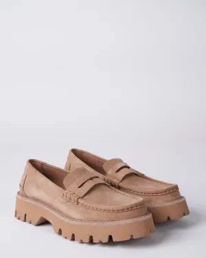 sebas loafer - desert velour