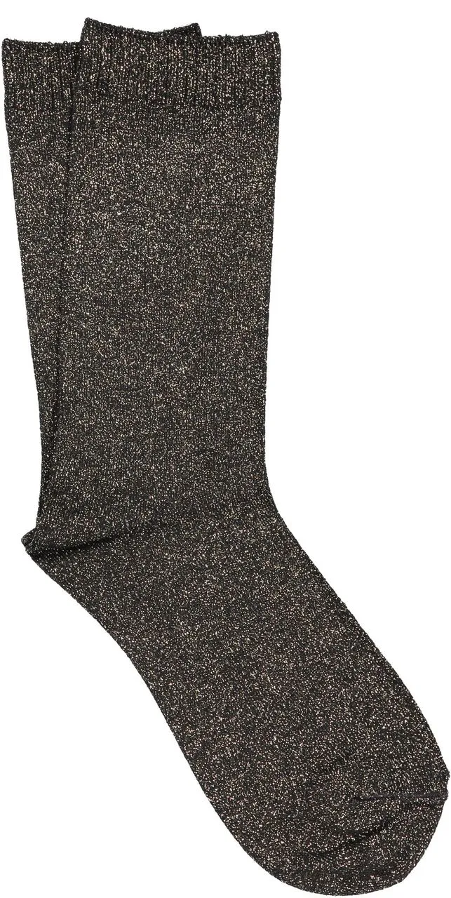 Shimmie Crew | Black/Gold Metallic
