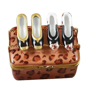 Shoe box with Two Pair of Shoes