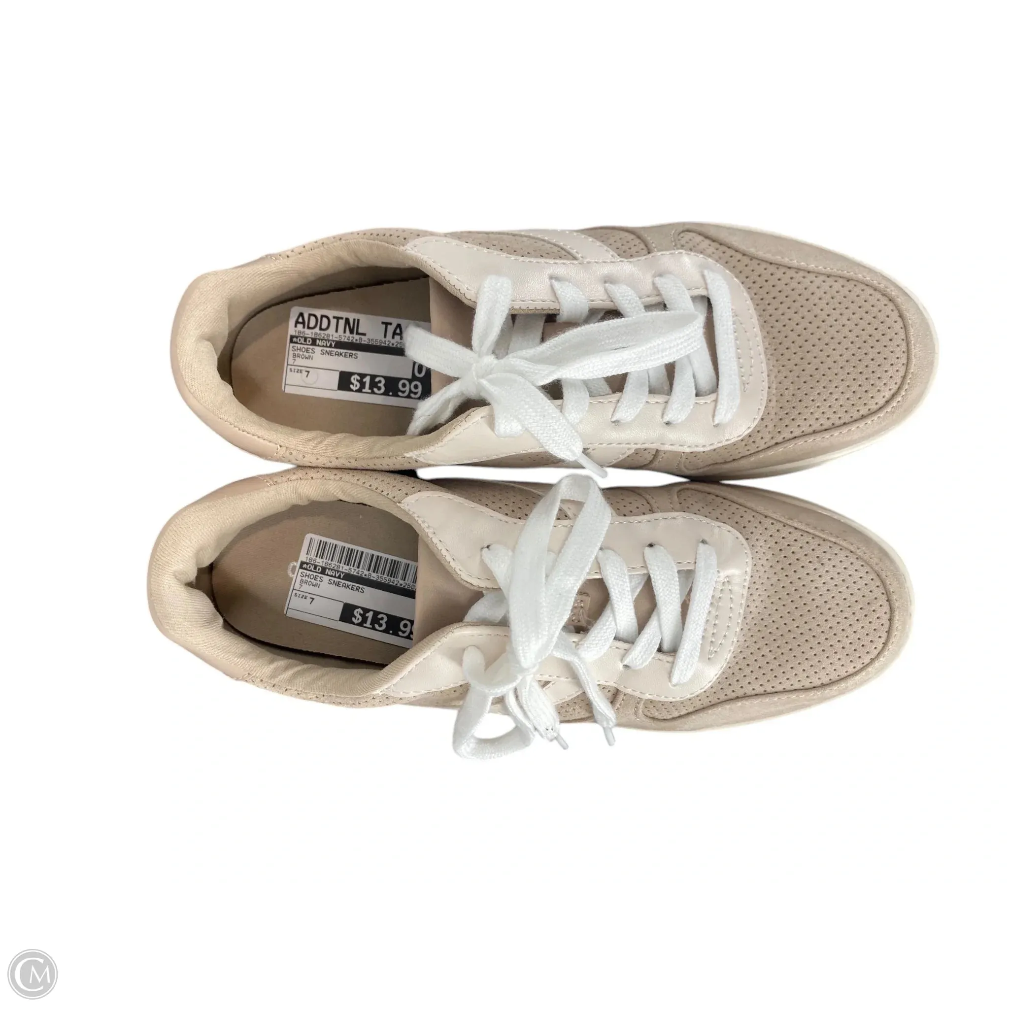 Shoes Sneakers By Old Navy In Brown, Size: 7