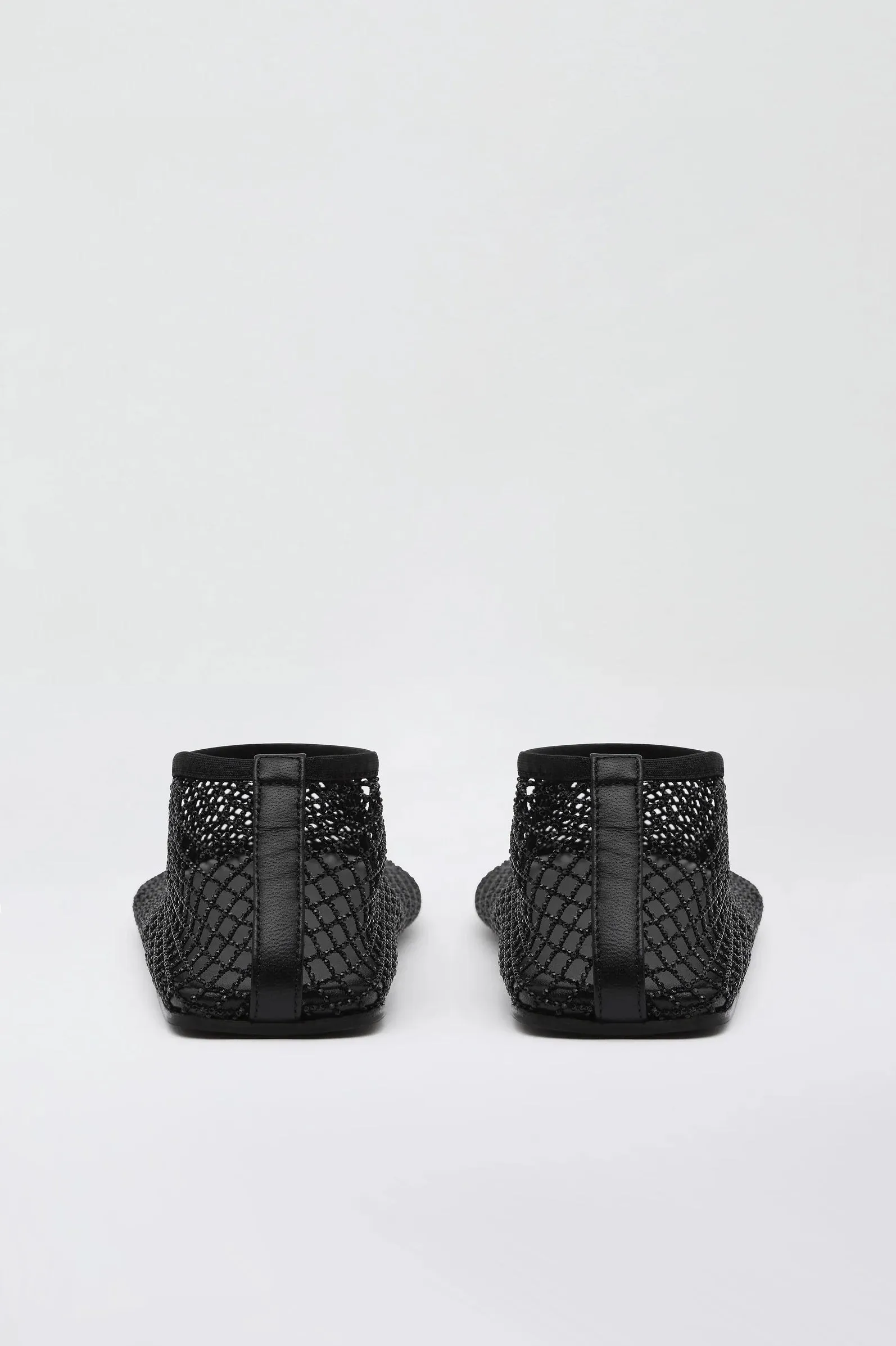 Slipper Minette Crystal in Schwarz