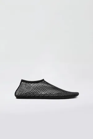 Slipper Minette Crystal in Schwarz