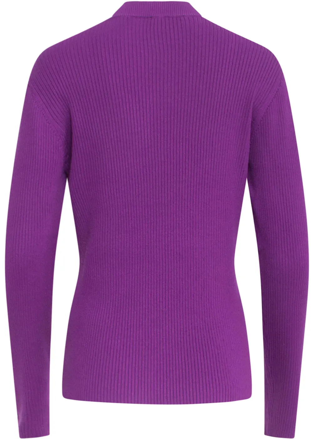 Smashed Lemon V-Shaped Love 60's Jumper Purple