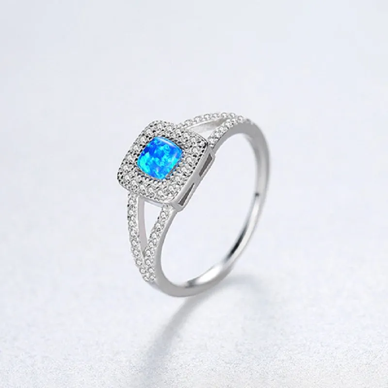 Square Hollow Women's Ring