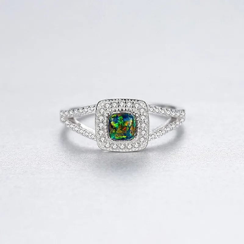 Square Hollow Women's Ring