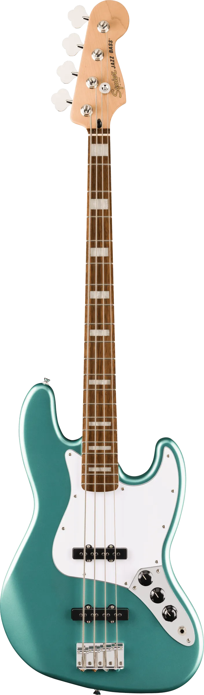 Squier Affinity Active Jazz Bass, Mystic Sea Foam Green