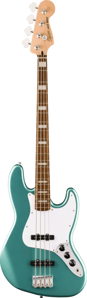 Squier Affinity Active Jazz Bass, Mystic Sea Foam Green