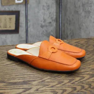 St. Johns Bay Womens Vintage Slip On Loafers 167403053467ac Orange 6.5M
