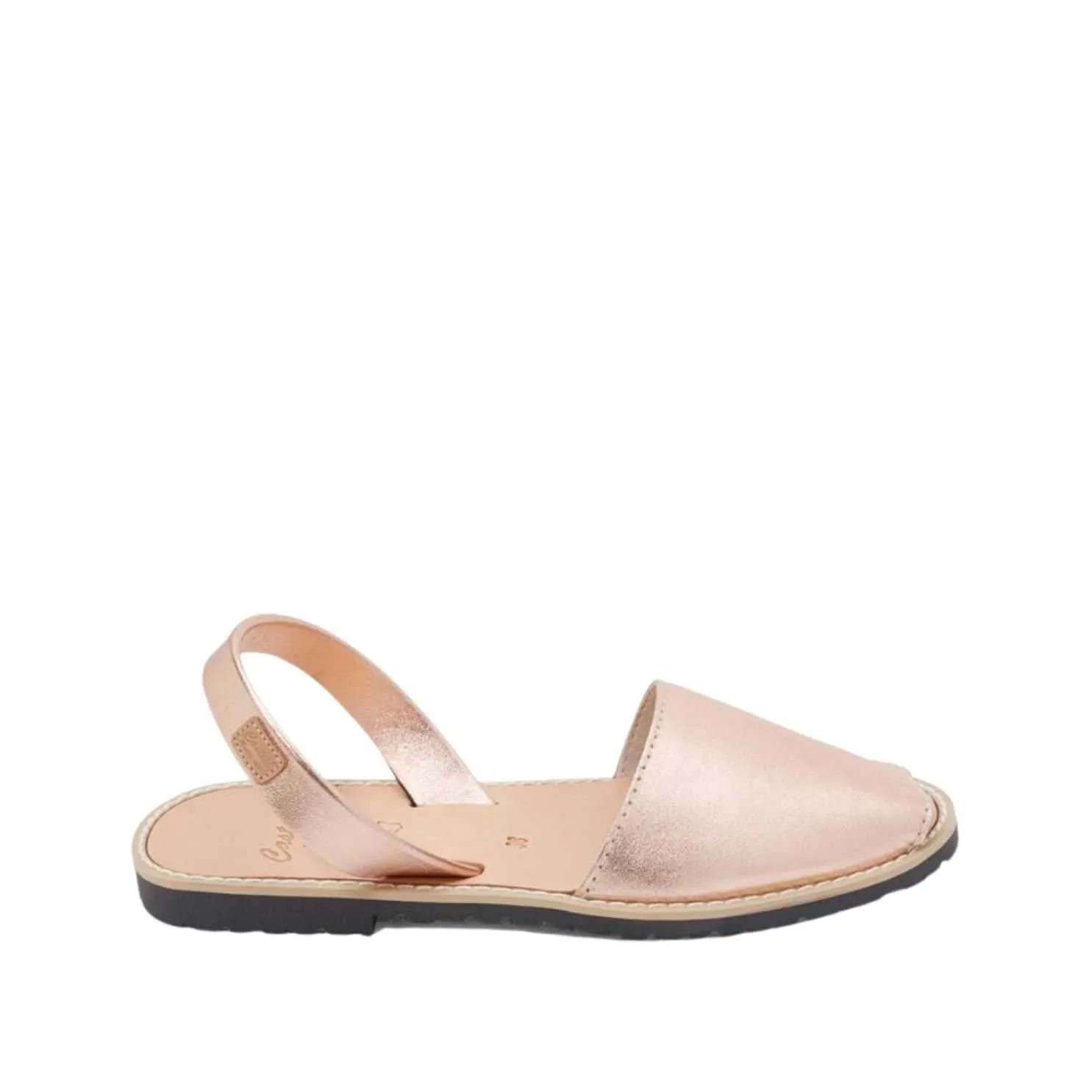Standard Metallic Sandals In Leather for Women - Madona 1056 Metallic