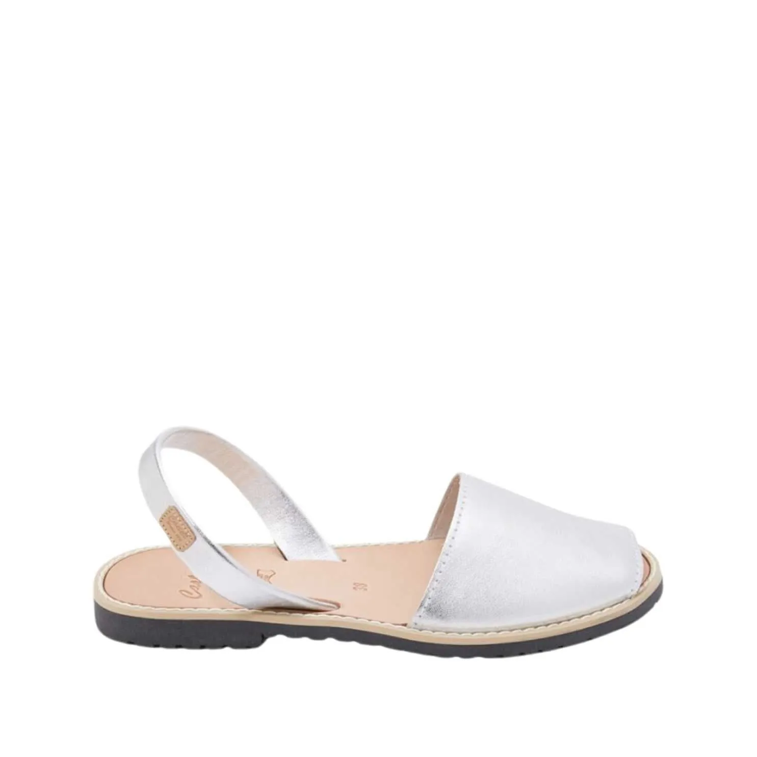 Standard Metallic Sandals In Leather for Women - Madona 1056 Metallic