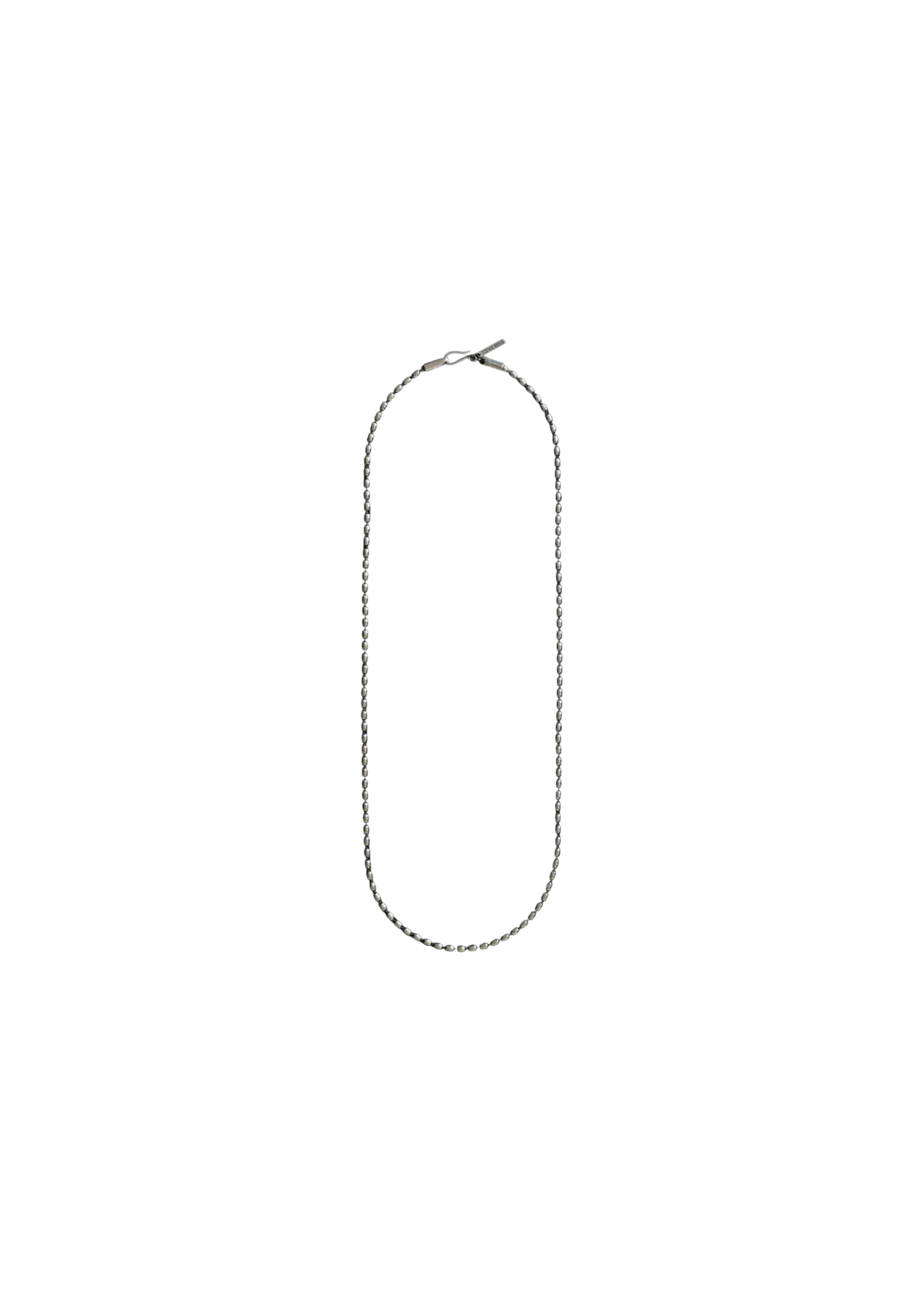Sterling Silver 24" Seed Chain