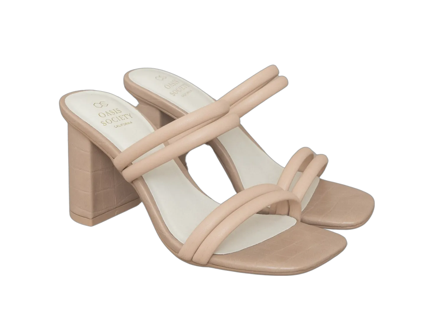 Strappy Alligator Heel