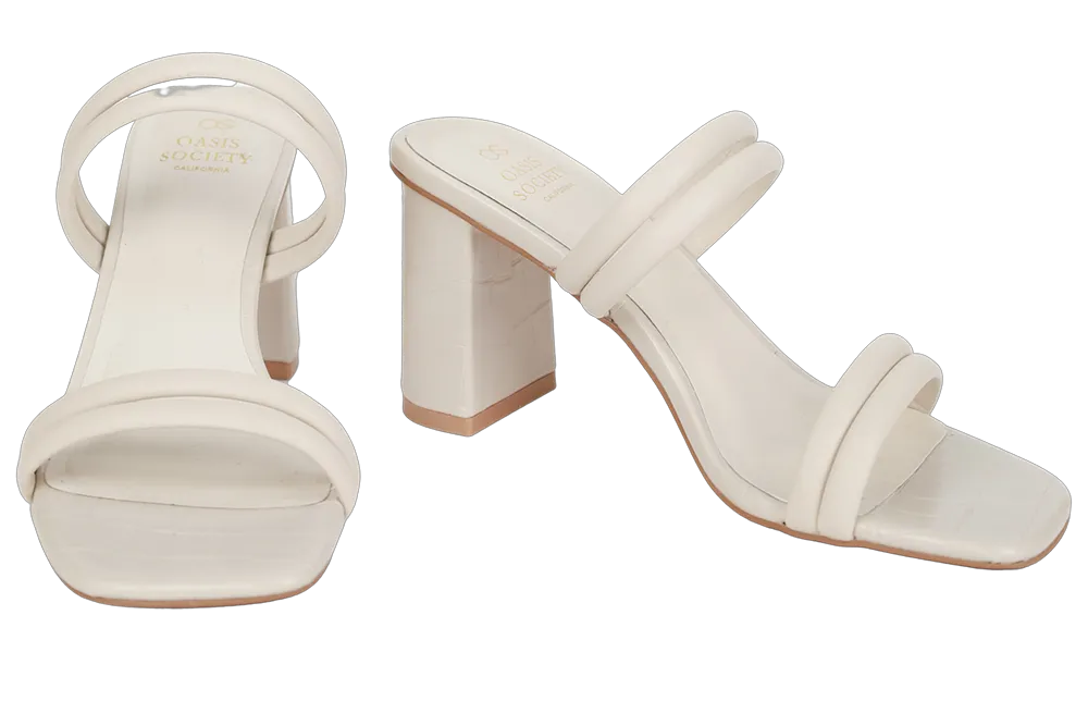 Strappy Alligator Heel