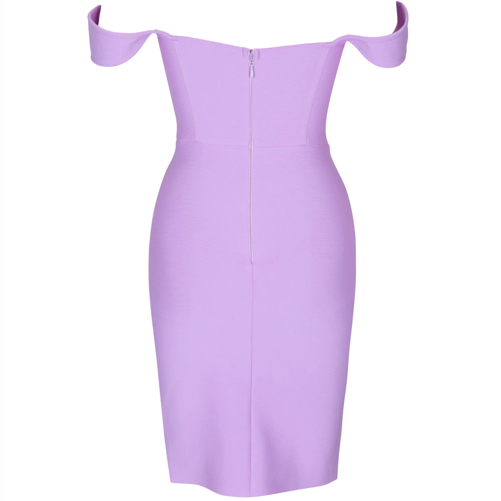 Strappy Frill Midi Bandage Split Dress PF21121