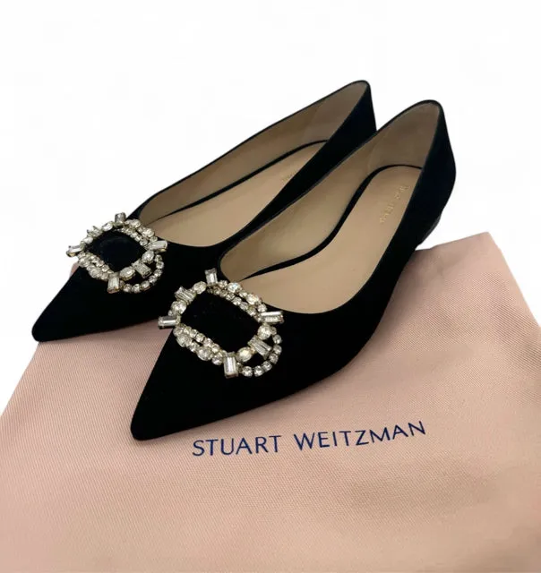 STUART WEITZMAN 8.5 Black SHOES