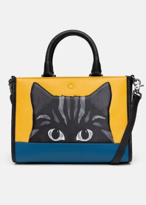 Succubus Bags Books Block Cat Grab Bag Black