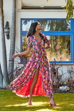 SUGARLIPS Sweet Soul Monaco Tiered Maxi Dress