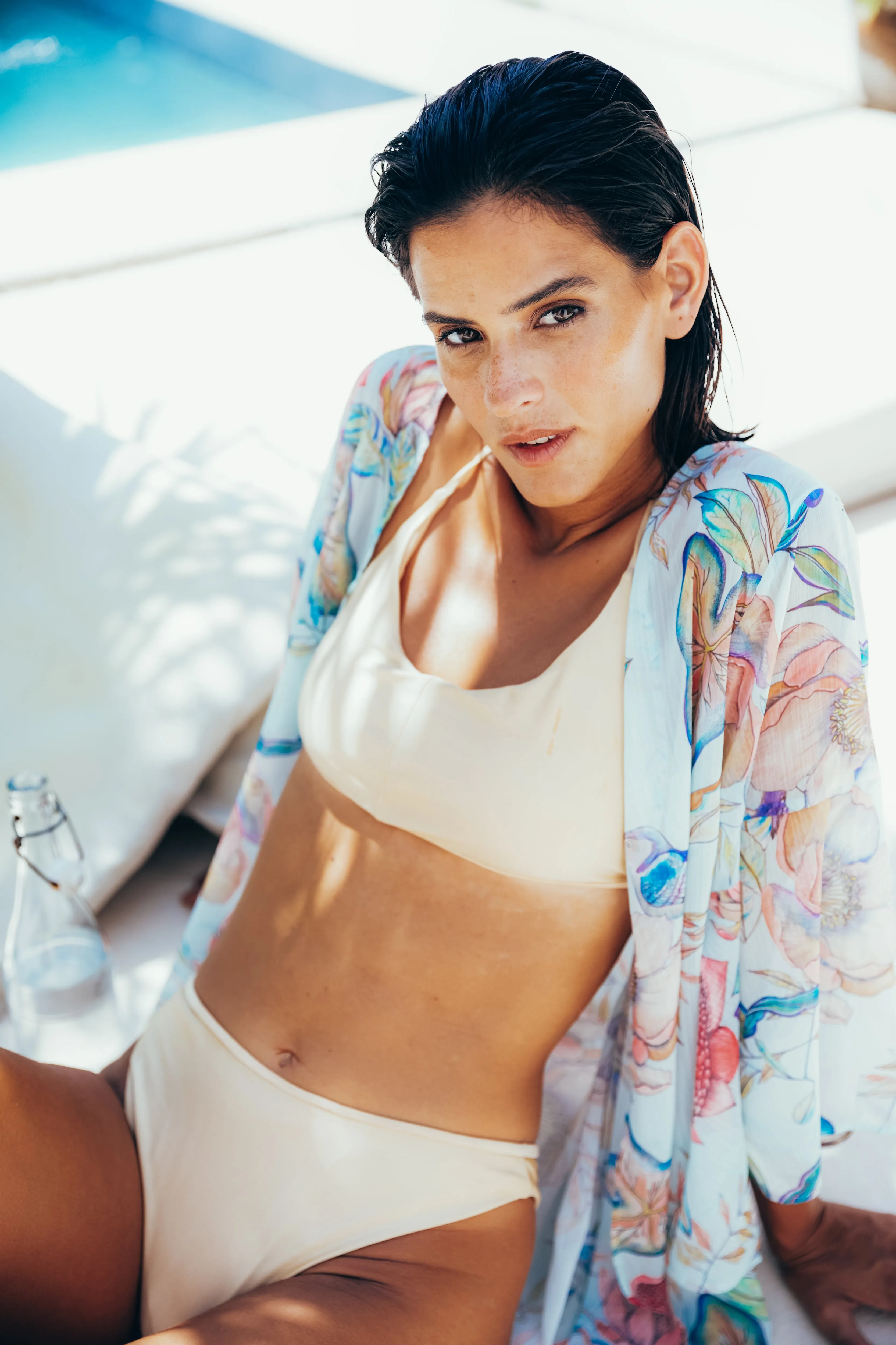 SukiSo Women's Nomade Kimono in Botanica