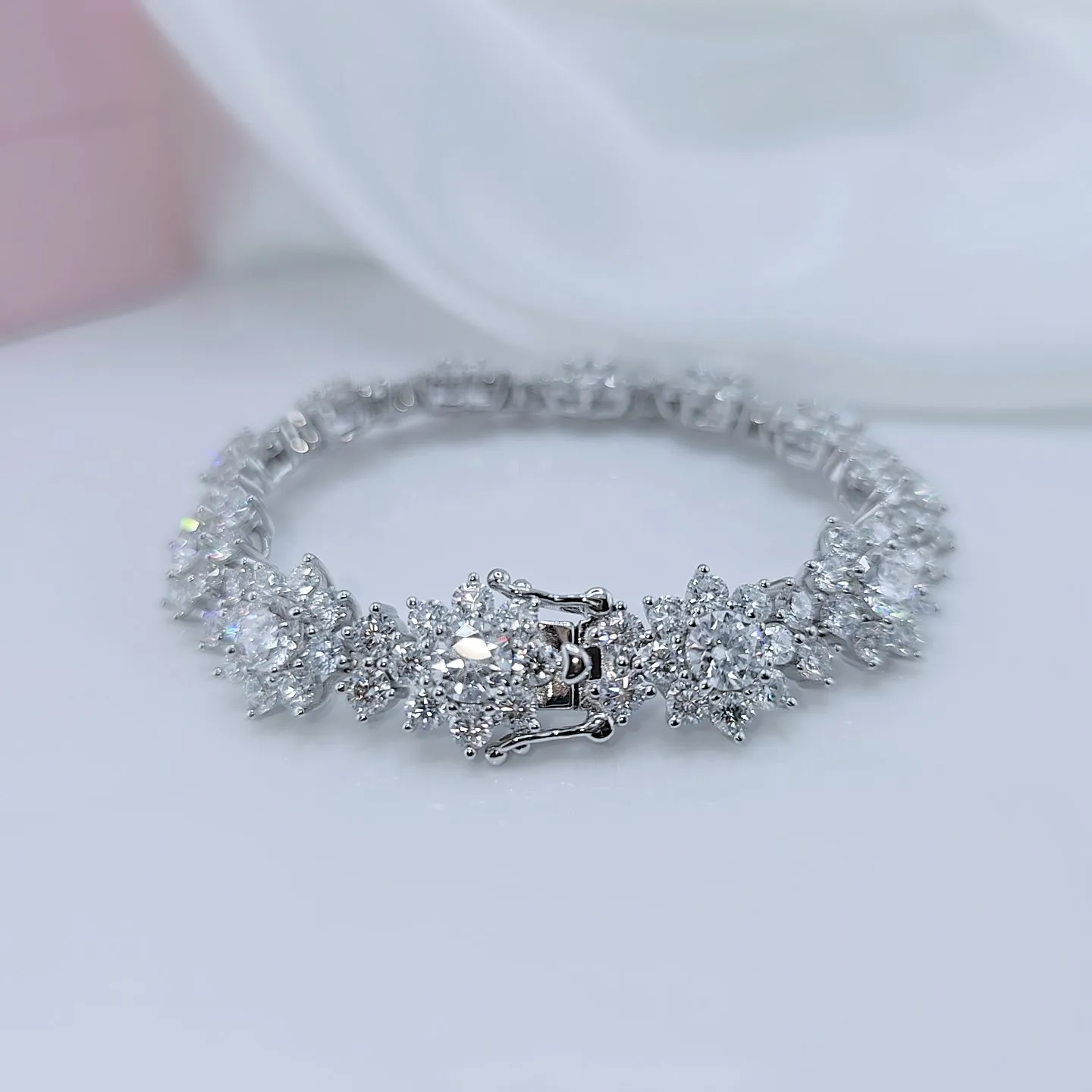 Sunflower Diamond Bracelet