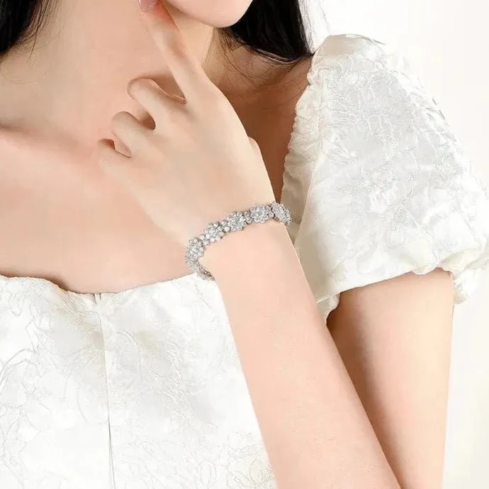 Sunflower Diamond Bracelet