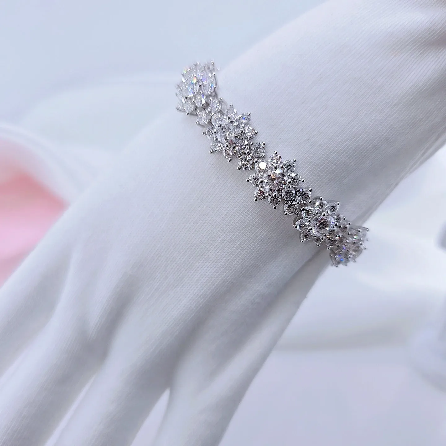 Sunflower Diamond Bracelet