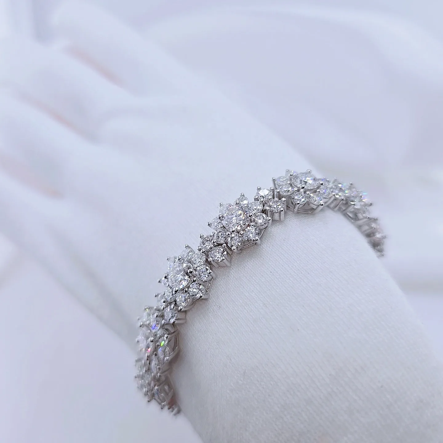 Sunflower Diamond Bracelet