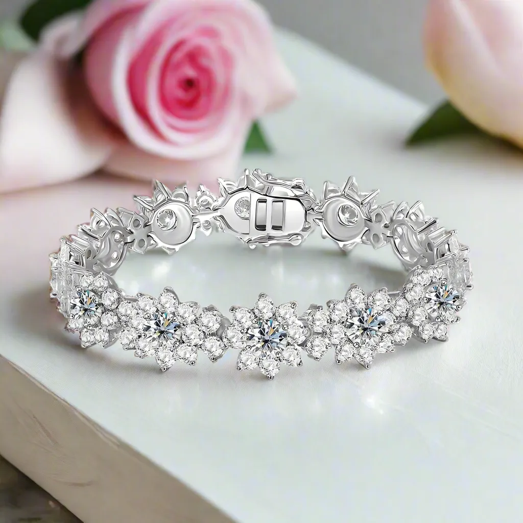 Sunflower Diamond Bracelet