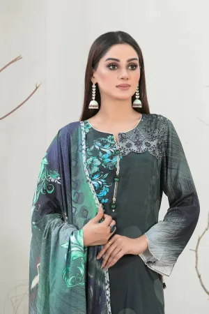 Tawakkal Fabrics - IMZA - 3 Pc Digital Printed Collection - D-1103