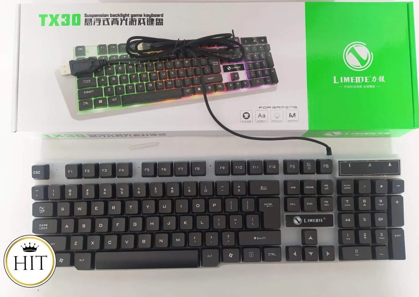 Teclado Retro Iluminado tx30