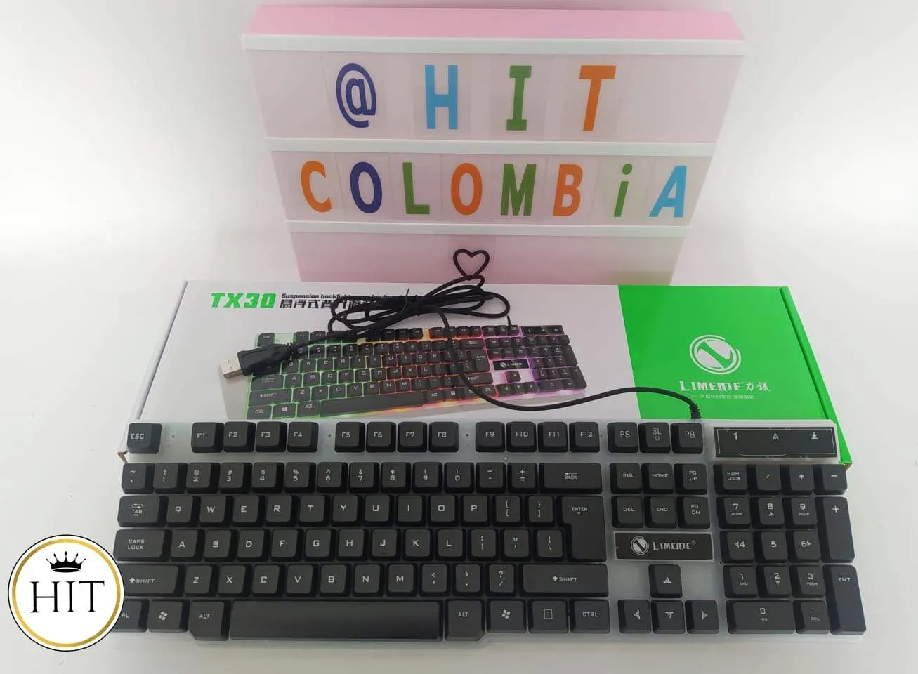 Teclado Retro Iluminado tx30