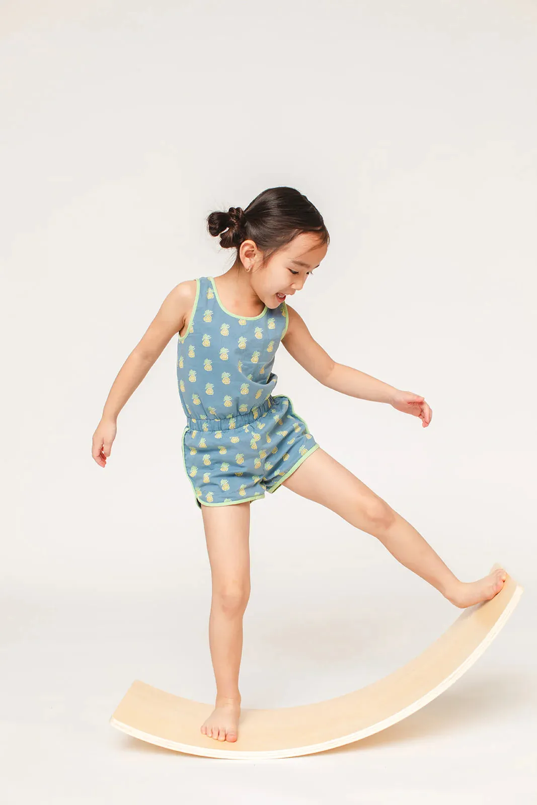 The Kid's Romper - Pineapple