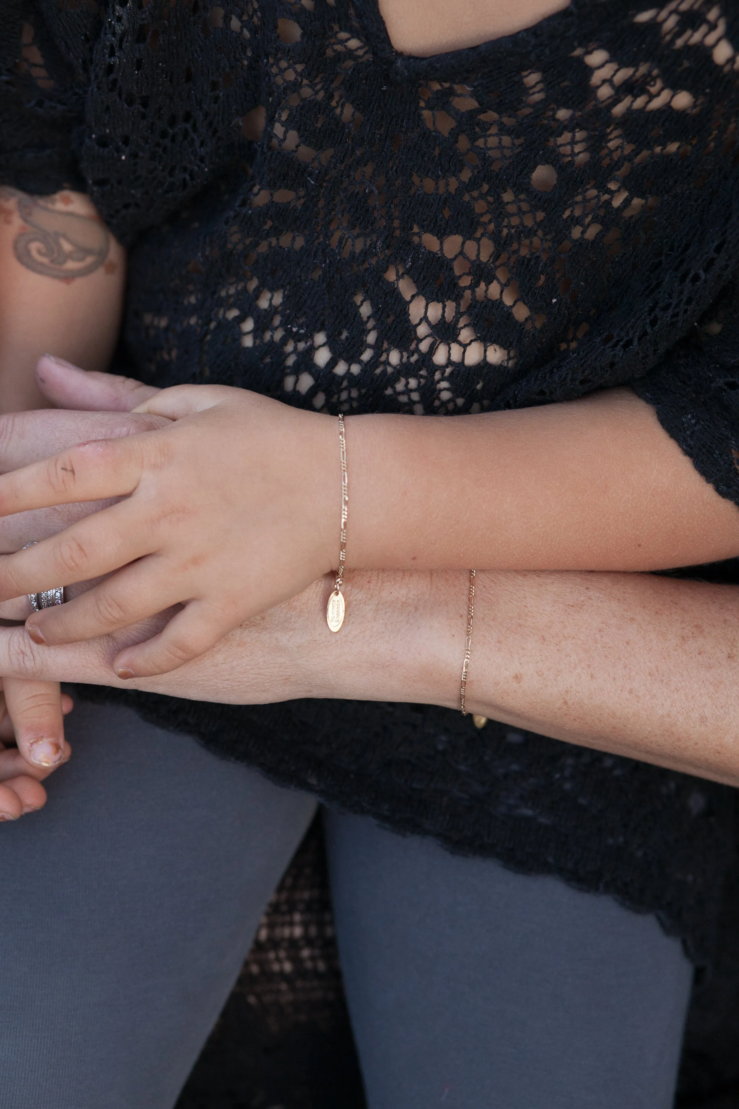 The Serenity Mommy & Me Bracelet Set