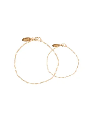 The Serenity Mommy & Me Bracelet Set